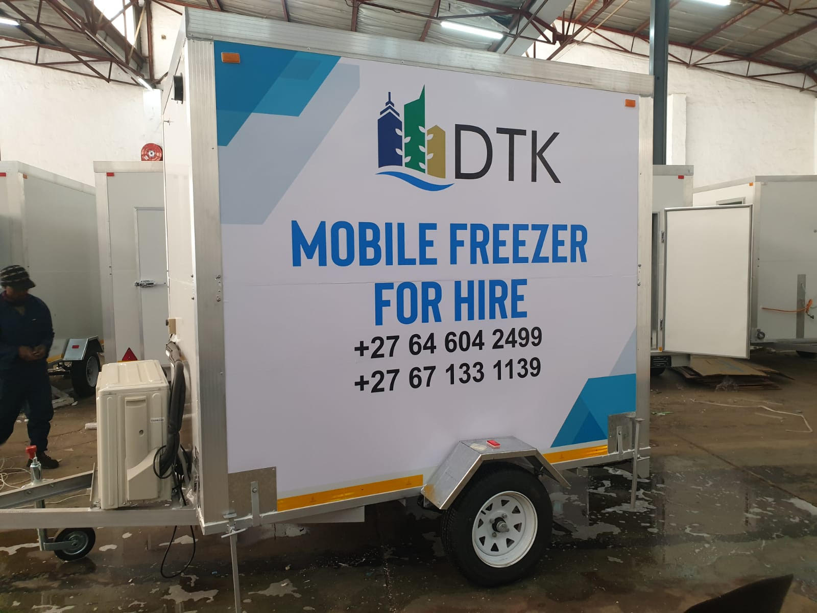 Mobile Freezers Hire